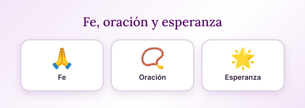 Fe, oración y esperanza: Fe, Oración, Esperanza