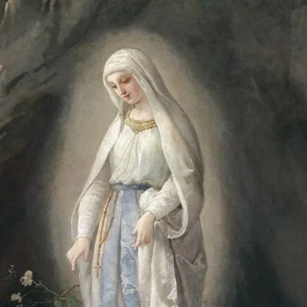 Virgen de Lourdes